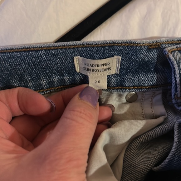 Madewell Roadtripper Slim Boy Jeans 26 - Picture 3 of 3